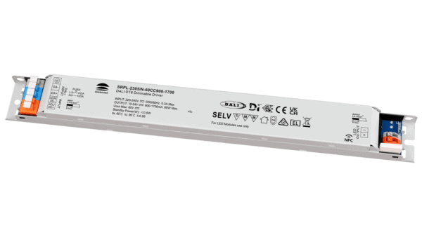 60W DALI2 DT6, D4i, Linearer Konstantstrom LED Treiber, NFC - Image 2