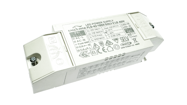 42W LED Betriebsgerät Konstantstrom 150-1050mA, 2.5-52Vdc, DALI2, AC Push