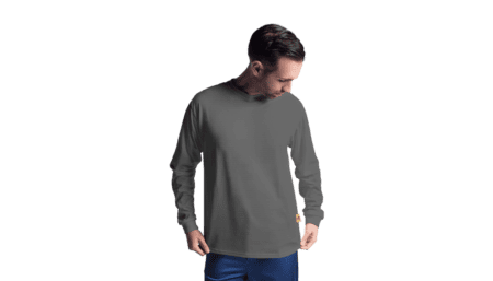ESD Sweatshirt fuer Maenner dunkelgrau