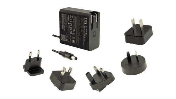 30W Steckernetzteil 24V/1.25A, Interchangeable type