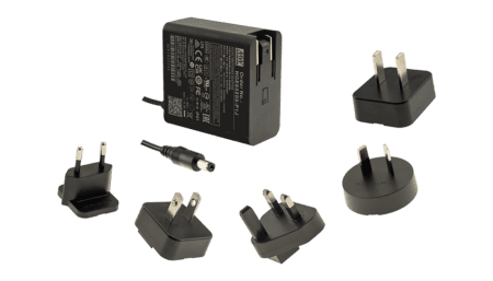 65W Steckernetzteil 24V/2.71A, Interchangeable type