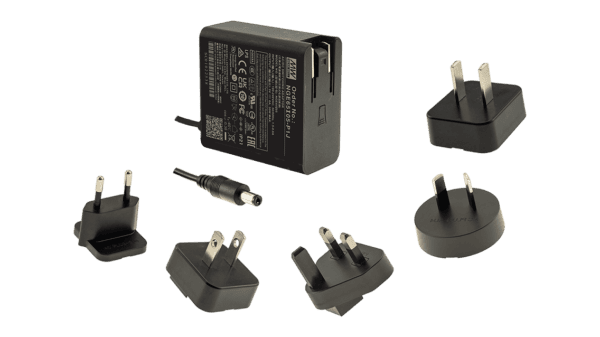 65W Steckernetzteil 24V/2.71A, Interchangeable type