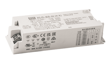 60W LED Betriebsgerät 900mA bis 1700mA/9V...54V, NFC