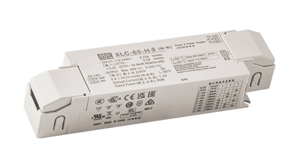60W LED Betriebsgerät 900mA bis 1700mA/9V...54V, Independant
