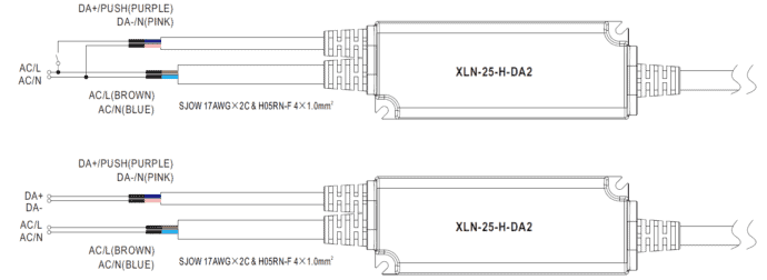 XLN 25 wiring