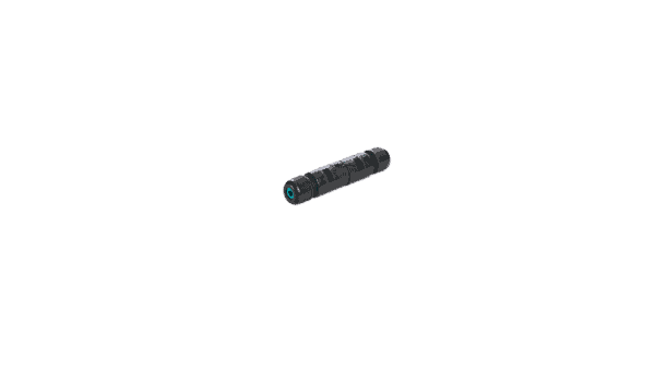 Mini-Rundstecker, 3p, Stecker, Schraubanschluss, 0.5-1.5mm2, D7.0-9.5mm, IP40 - Image 2