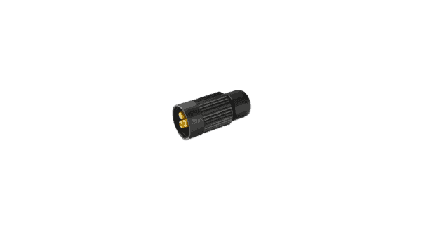 Rundstecker, 2p, Buchse, Schraubanschluss, 0.5-2.5mm2, D7.0-12.0mm, IP66/IP68