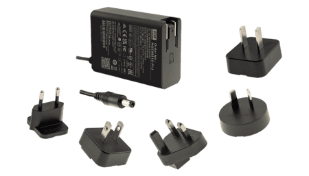 90W Steckernetzteil 24V/3.75A, Interchangeable type