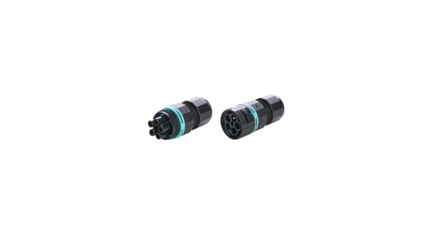 Mini Rundsteckverbinder TH387, Stecker, 5P, Schraubanschluss, IP66/IP68 - Image 3