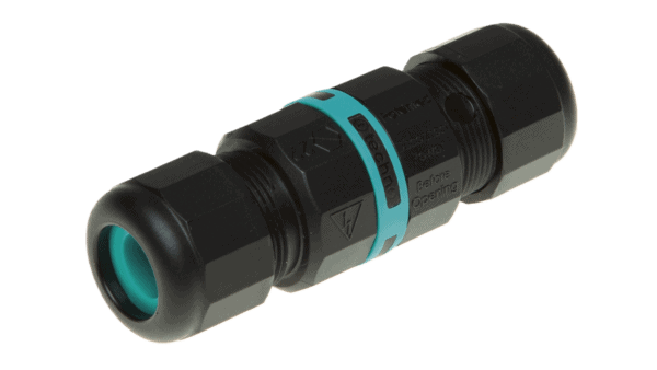 Mini-Kabelverbinder, 4p, Schraubanschluss, 0.5-4.0mm2, D7.0-12.0mm, IP68