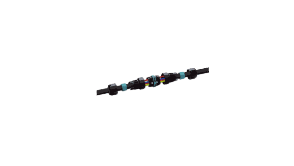Mini-Kabelverbinder, 4p, Schraubanschluss, 0.5-4.0mm2, D7.0-12.0mm, IP68 - Image 2