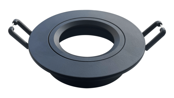 LUS50 Deckeneinbau Fassung, schwarz, Drm. 68mm Ausschnitt - Image 6