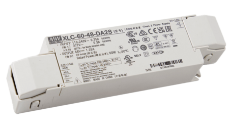 60W LED Betriebsgerät 48V/1.25A, DALI2, AC Push, Independent