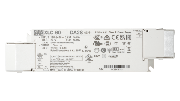 60W LED Betriebsgerät 24V/2.5A, DALI2, AC Push, Independent - Image 2