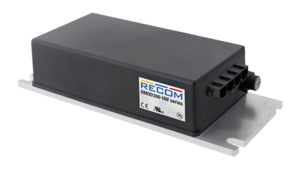300W Off Highway Vehicle DC/DC Wandler
  In: 18...106Vdc / Out 24.5Vdc/12.1A, IP67