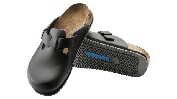 Berufsschuh  "Boston Super Grip Birkenstock", schwarz oder weiss