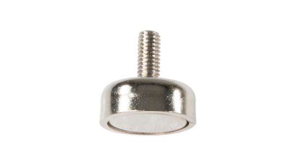 Topfmagnet Ø 12mm mit Gewindezapfen