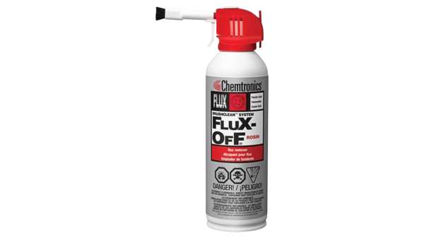 Flux-Off® Rosin Entflammbarer Flussmittelentferner Brush Clean mit Pinsel 200ml