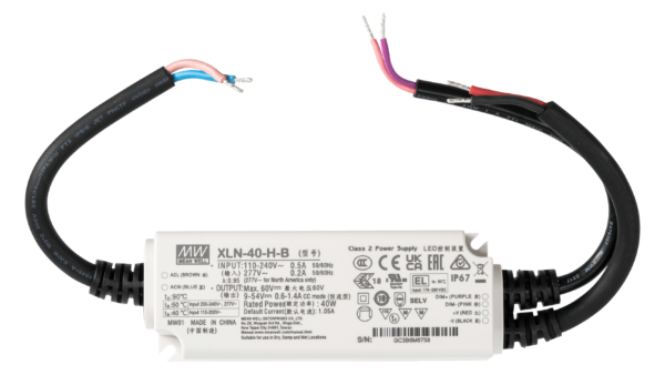 40W LED Betriebsgerät 600...1400mA/9V...54V, 3in1 dimming, NFC - Image 2