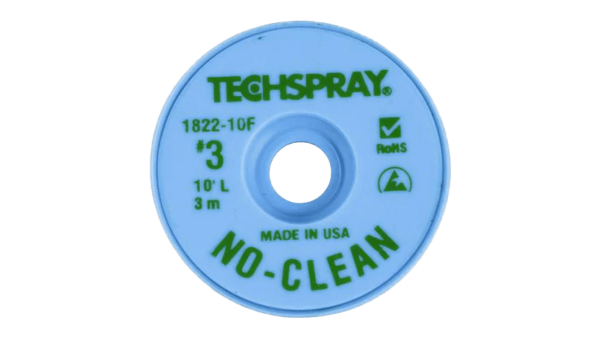 Techspray Entlötlitze ESD, 1.9mm x 3m, flussmittelbeschichtet, No-Clean