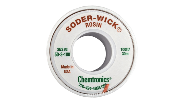 Soder-Wick® Rosin 2 mm x 30,5 m auf Spule